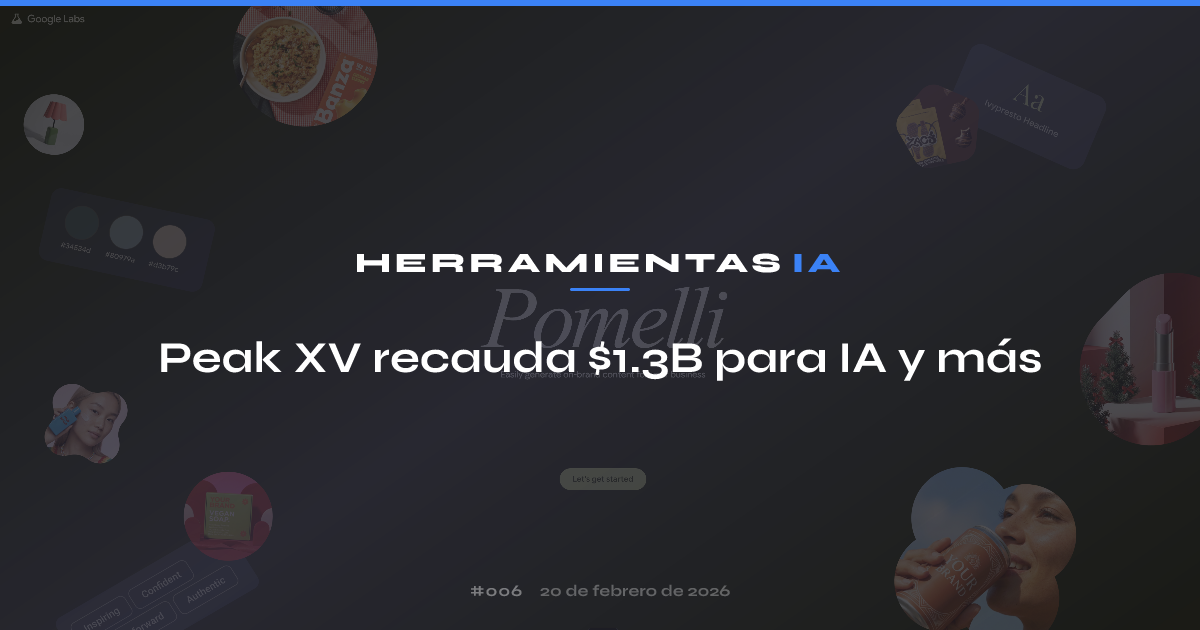 Peak XV recauda $1.3B para IA y más