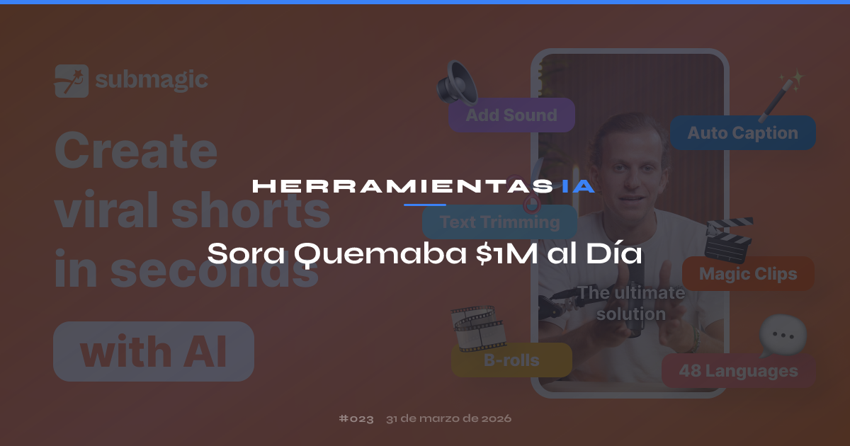 Sora Quemaba $1M al Día
